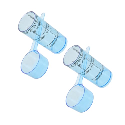 Mobestech 2 Sets Plastic Mixing Bowl Set with Measurement Markings for Kitchens and Labs, Autoclavable Plastic Prep Bowl with Chemical Resistance and Nesting Design for Efficient Storage