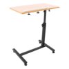 Mobile Rolling Desk Height Adjustable Rolling Laptop Desk Laptop Table