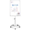 Mobile Whiteboard – 36 x 24 inches Portable Magnetic Dry Erase Board, 3' x 2' Stand Easel White Board Dry Erase Easel Standing Board with Flipchart Hooks