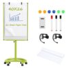 Mobile Whiteboard, 40x26 Inches White Board Dry Erase Board on Wheels