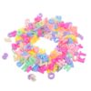 MOBUTOFU Alphabet Letter Beads A-z Mixed Shape Acrylic Charms 1400pcs with Ample Supply and Versatile Crafting for Jewelry Making for Necklaces and Bracelets in Preschool Educational Use