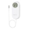 MOCREO MS3 Refrigerator Thermometer, Upgraded Replacement for MS1 & ST5, 168-Hour Offline Data Logging, 0.9mm Ultra-Flat Probe, 2-Year Battery Life, Wireless Temperature Sensor (MOCREO Hub Required)
