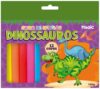 Modeling Putty 12 Colors 180g - Dinosaur