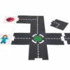 Modular Road Track Set for Bee-Bot and Blue-Bot - Build a Different Track Every Lesson - 29 Snap-Together Pieces (25 Road + 4 End) - PreK-K STEM Coding Accessory (Robotics Sold Separately)