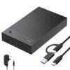ModusTech Desktop 4TB External Hard Drive (NOT-Portable) — Vault Pro USB-C 3.1 (5Gbps) High-Speed HDD for PC, Mac, Laptop & Console, Mains-Powered Backup Storage, 2-Year Warranty