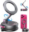 Moeila Car Phone Holder, Car Dashboard Phone Mount with Magnetic Grip