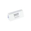Mogoostry 2027 Calendar Mini Desk Calendar from Jul. 2026 to Dec. 2027 Standing Flip Academic Year Monthly Calendars for Planning Organizing Daily/Monthly Schedule (White)