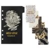 Mogoostry A6 Binder Paper Dividers Leopard Printed Index Page 6-Tab Divider