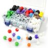 Molecular Model Kit(240 Pieces),Organic Chemistry Model Kit for Organic and Inorganic Chemistry Learning,Chemistry Set,A Fullerene Set