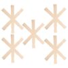 MOLUCKFU 15pcs Large Wooden Paint Mixing Sticks Flat Wood Stirring Stirrers for Paint and Epoxy Resin with Smooth Splinterless Texture for DIY Crafting Projects