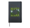 Mommy St Patricks Day Mother Irish Saint Paddy Mama Clover Hardcover Journal, Black