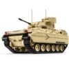 MONKEYOYO Tank Building Set, Tan Tank-Inspired Armored Vehicle Building Blocks Display Model Kit with Tracked Design, Construction Toy Gift for Teens and Adults, Ages 14+