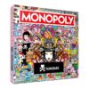 MONOPOLY: tokidoki Board Game, Buy, Sell & Trade Characters like Donutella, Mozzarella, & Stellina, Includes 6 Collectible Mover Tokens - Cactus Dog, Sirena, Adios & More,Official tokidoki merchandise