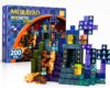 Monster 200PCS Magnetic Building Blocks for Kids Ages 3+, STEM Educational Construction Toys, Magnetic Blocks Set, Montessori Sensory Learning Toy for Toddlers, Boys & Girls