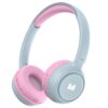 Monster Cute SK100 Kids Bluetooth Headphones, 85/94dB Safe Volume Limited, 60 Hours Playtime, Bluetooth 6.0, On-Ear Toddler Headsets with Built-in Mic, Lightweight Wireless Headphones for Kids, Pink