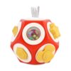 Montessori Activity Cube & Busy Board for 1 Year Old - 12-in-1 Travel Toys for Airplane & Car, Car Seat & Stroller Activity Toy, Toys Gift for 1 Year Old Boy Girl, Easter Basket Stuffers for Toddler