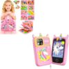 Montessori Busy Board (Pink) + Kids Phone Toys(Pink)