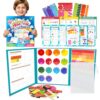 Montessori Fraction Playbook with Tiles & Circles