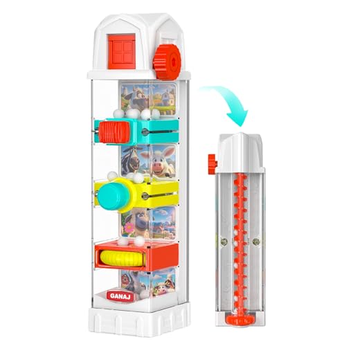 Montessori Sensory Toys for Toddlers, Farm Ball Drop Busy Toy with Multi-Level Challenges Puzzle Game, Learning & Educational Toys for Kids Ages 3-8, Christmas Birthday Gifts for Boys and Girls