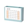 Monthly Calendar 2026 with Pen Holder Multifunctional Desk Organiser for Daily Scheduling Adjustable