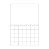 Monthly Magnetic Calendar for Refrigerator, Magnetic Dry Erase Board Sheet for Fridge Magnetic Weekly Calendar Whiteboard for Fridge for Home Kitchen Organizer and Planner