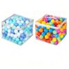 MoonxHome 200 Count Ball Pit Balls Bundle - 100 Macaron Pastel & 100 Rainbow Bright Ocean Balls - Phthalate & BPA Free, Crush-Proof Play Balls for Kids with Storage Bags