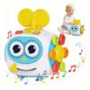MoraBaby Robot Musical Busy Cube for Toddlers 1-3 Years Old