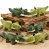 MorisMos Alligator Stuffed Animals Set, 6PCS Plush Alligator Toys for Kid