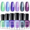 Morovan Nail Polish Kit, Quick Dry Multi Color Fingernail Varnish Set, High Gloss Long Lasting Nail Art Supplies, At Home Manicure Gift Kit for Women Teen Girls