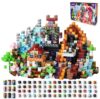 MORPHIMO 450 PCS Magnetic Building Blocks Set - Big STEM & Sensory Toy for Kids - Stacking Magnets - Instruction Book & Fabric Storage Bag - Shared Play Toy for Siblings & Friends
