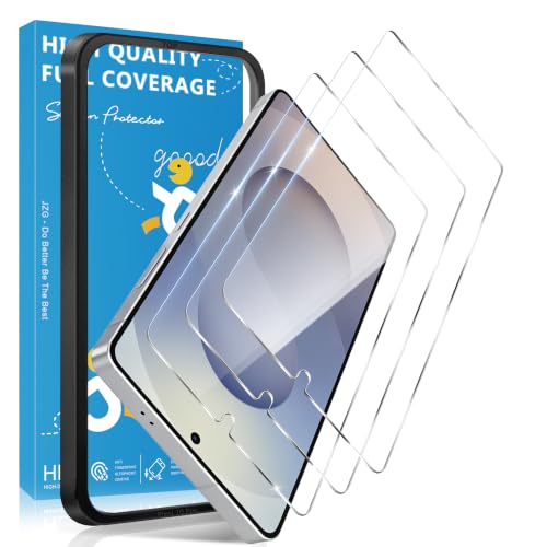 MoShieldwish 3 Pack for Samsung Galaxy S25 Ultra Screen Protector (6.9", 2025), 9H Tempered Glass with Easy Install Frame, Ultrasonic Fingerprint Compatible, Full Coverage, Case Friendly