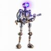 MOSTARLE Terminator M 3D Metal Puzzle, DIY Mechanical Robot Kit - Purple