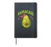 Mother-to-be MAMACADO Funny Expecting Mother Hardcover Journal, Black