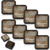MotiMind 8 Pcs Mini Ink Pads Water Based Stamp Pad Set Ink Pads for Masked Impression for Adults DIY Scrapbooking Card Making Journaling Craft Supplies