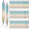 Motipuns 48 Pcs Teachers Pens Bulk Teacher Appreciation Gifts Cute Ballpoint Pens Best Teaching Thank You Gifts for Woman Nurse Coworker Staff Office School Writing Stationary Supply (Beach)