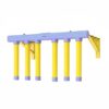 MotiveTech Falling Catching Game Sensory Training Drop Reaction Game Hand-Eye Coordination Challenge Toy for Indoor, Purple