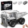 Mould King 17078 Mining Dump Truck Building Set, 2588 Pieces Heavy Duty Construction Vehicle Model Kit, Large Engineering Truck Display Model, Collectible Brick Model for Home Office Decoration