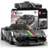 Mould King 488 Pista Speed Champion Technik Car Building Set & Display Case, Classic Race Cars Birthday Gifts for Adults/Teens, MOC Creative Cool Vehicles Model Toys for Fans Age 14+ (368Pcs)