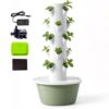 Movable Hydroponic Tower with Wheels: Easy Indoor Gardening