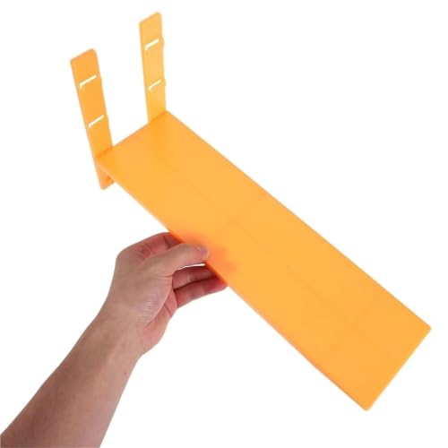 MOWFXUA Scaled Inclined Plane with Adjustable Supports Machine Physics Teaching Tool Friction Gravitational Force Experiment Apparatus for Elementary Middle School Science Math Classroom Projects