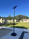 Mowizip Solar Post Lights Outdoor with Water Base
