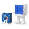 Moyu Meilong 3M Magnetic Speed Cube Robot-Shape Display Box, Adjustable Elasticity 3x3 Magnetic Cube with Stickerless Shape Moves Quickly and Smoothly