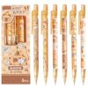 MOZXIRZ 4 Pcs Cute Mechanical Pencils with Eraser 0.5mm Cartoon Capybara Mechanical Pencil School Pencil for Boy Girl Women (6pcs Capybara)
