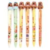 MOZXIRZ 6 Pcs Cute Capybara Retractable Pens Cartoon Capybara Gel Pens 0.5mm Black Ink Pen Smooth Writing Pen for Women Girls Boys Men Office School Supplies (6Pcs Capybara)