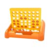 Mqiklt 4 in A Row Board Game Connect Game, Strategy Game, Family Board Game for Picnic Party Children Camping, Yellow