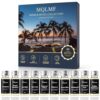 MQLMF Luxury Essential Oil Gift Set – 5 Signature Hotel Scents & 5 Everyday Home Scents，10 x 20ml Aroma Oils for Waterless Diffusers.