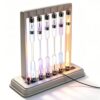 MRJYK 6 Rare Gas Glass Tubes, Noble Gas Glow Tubes Set, He/ne/ar/h2/n2/hg, 99.999% Noble Gas, for Classroom, Home Decor, Labs, Exhibits