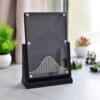 MRJYK Normal Distribution Mathematical Model, Galton Board Experiment Model, with Curve, Inspire Curiosity and Enhance Learning, for Physical School Laboratory Teaching Black