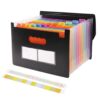 Mr. Pen- Accordion File Organizer, 13 Pockets Expanding File Folder, Portable Monthly Paper Bill Tax Receipt Organizer