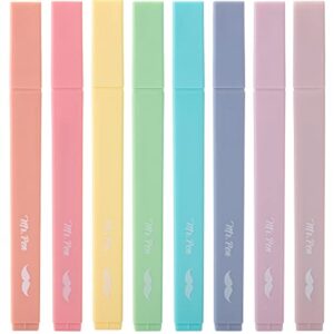 Mr. Pen- Aesthetic Highlighters No Bleed, 8 Pack, Candy Colors